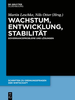 cover image of Wachstum, Entwicklung, Stabilität
